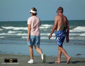 Picture of an older married couple walking along the beach.© 2011, FreePhotoCourse.com, all rights reserved.  Awesome beach pictures & wallpapers. Download free jpg, jpeg photos.  