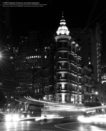 Picture of the Columbus Tower, San Francisco. Part of FreePhotoCourse.com's 